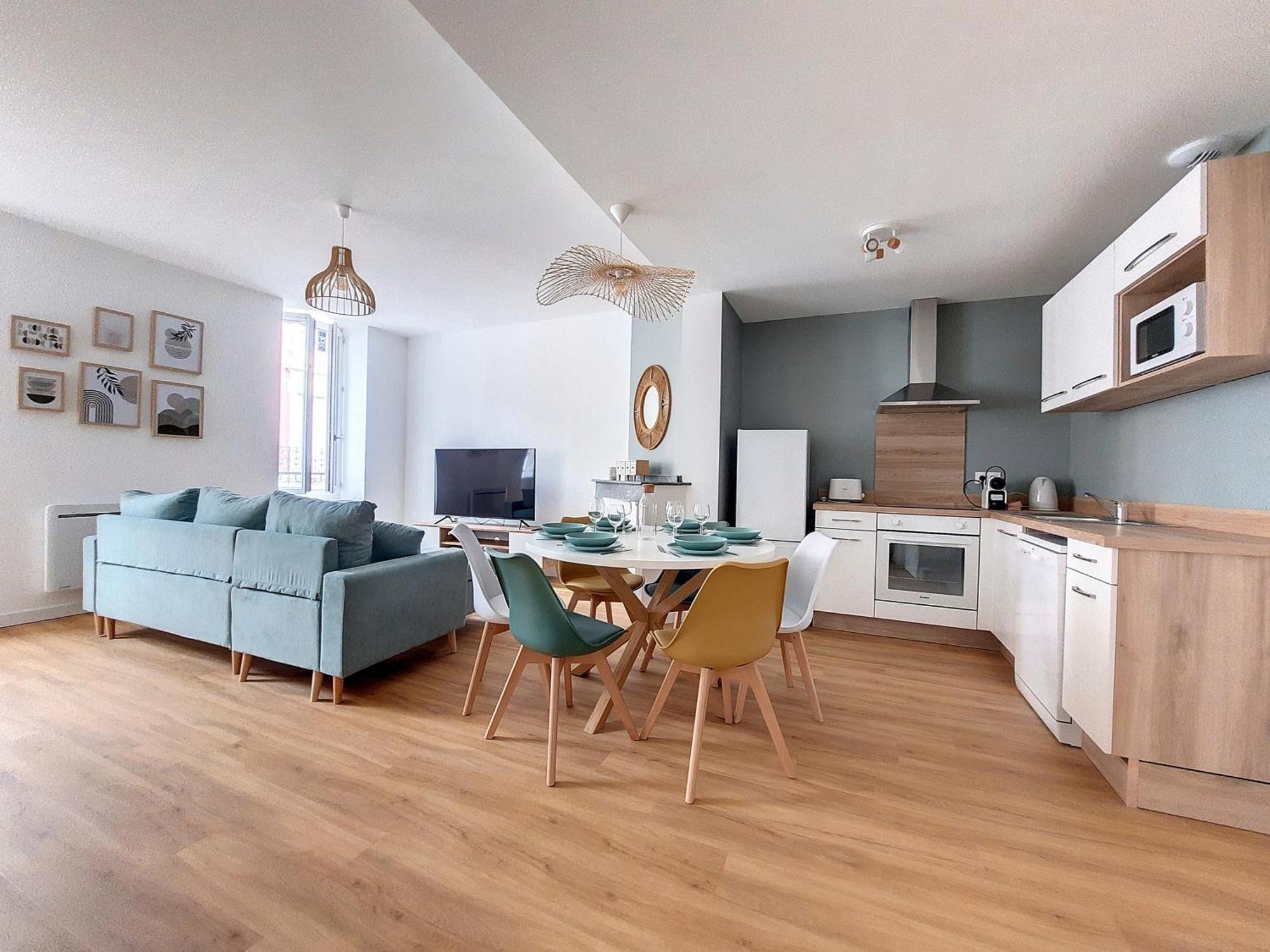 Le Nordique - 2 Chambres - Fibre Wifi - Netflix - Menage Inclus Tarbes Exteriör bild